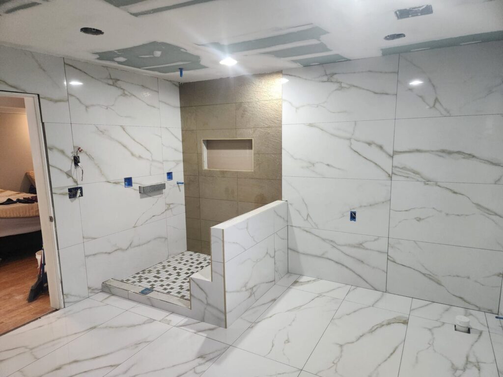 home bathroom renovation project in bergen county north jersey